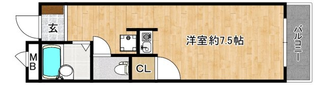 ＭＭクラブの間取り