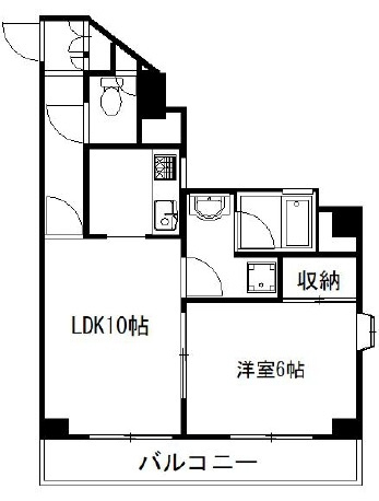 ライオンズマンション池袋要町第二の間取り|間取りです。