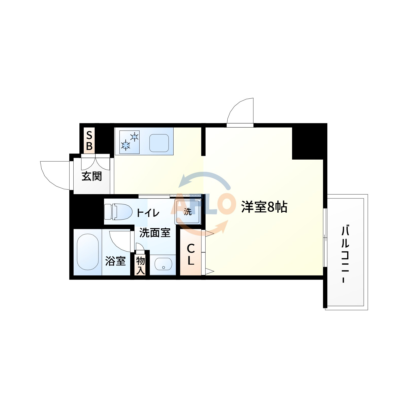 フロンティアゲート淀川の間取り|間取り