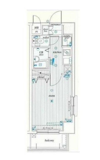 サンテミリオン錦糸町の間取り