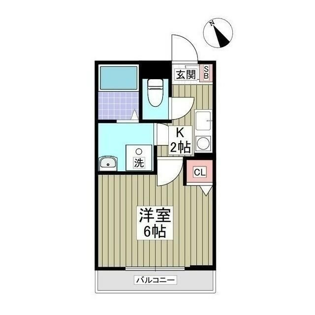 パルトネール東久保町の間取り