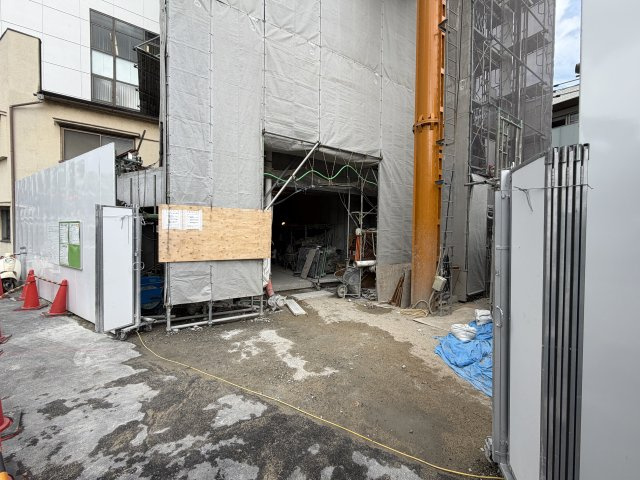 JR尼崎駅前新築PJのエントランス