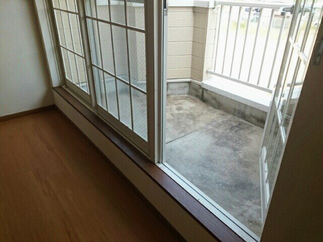 クールブラーシェＡのバルコニー