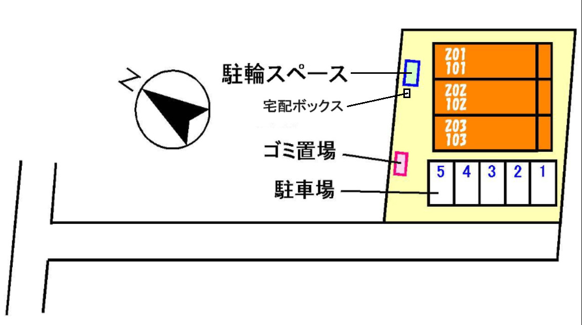 ＦＳ　ハウスの駐車場|駐車場