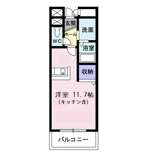 カーサキアーラの間取り