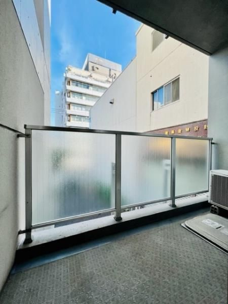 ＳＳ．ＦＬＡＴ神楽坂ｓｏｕｔｈのバルコニー