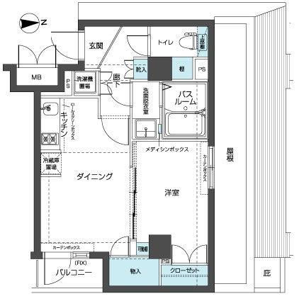 新品家具付きマンション和田9(KaGood東京)の間取り|※間取りと異なる場合は現状を優先します。