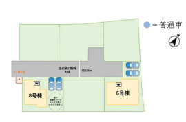【区画図】 | 糟屋郡須恵町大字植木17期　8号棟（全2棟）【仲介手数料無料・0円】 | 区画図です。8号棟
