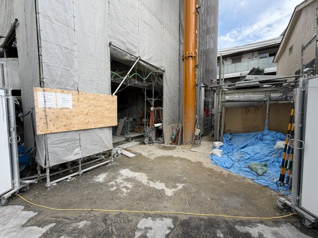 JR尼崎駅前新築PJのエントランス