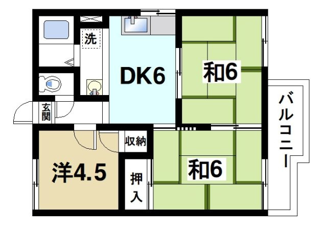 ボヌール菅原町の間取り