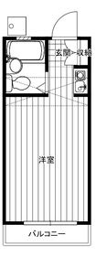 横浜市緑区十日市場町のアパートの間取り
