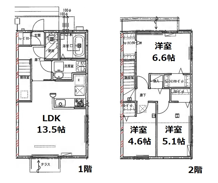 キャピタル藤森の間取り