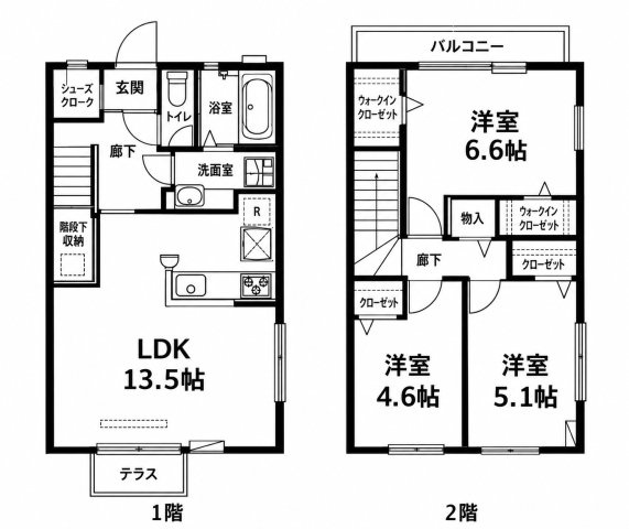 キャピタル藤森の間取り
