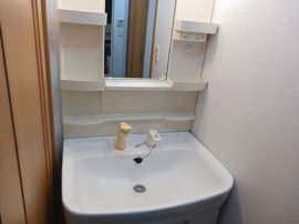 使いやすい洗面所です