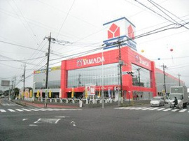 ヤマダデンキテックランド上尾まで1120m