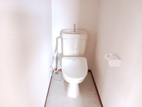 コンパクトで使いやすいトイレです