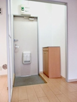 きれいな玄関です