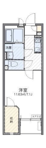 代表的な間取のため実際の間取とは異なる場合があります
