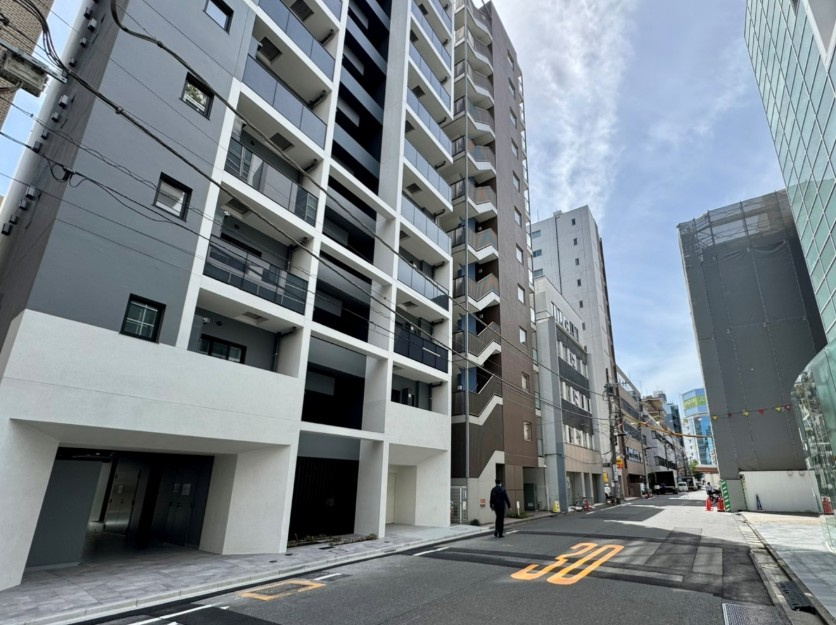 千代田区神田佐久間河岸の賃貸マンションの外観