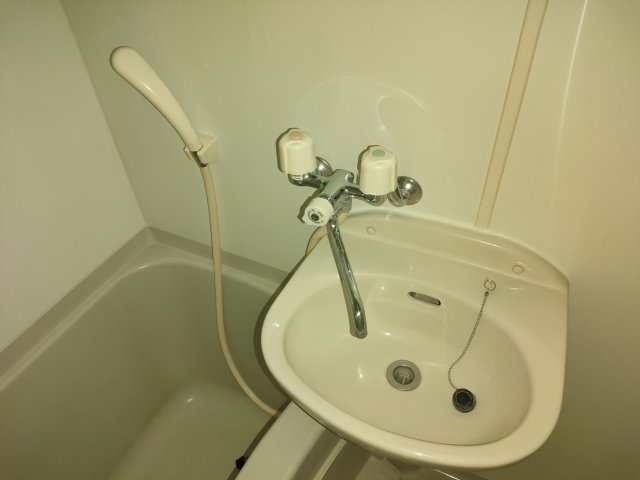 クローバー１番館の洗面所