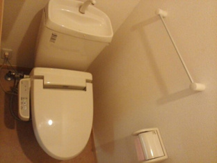 トイレもきれいです