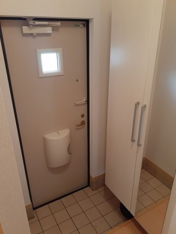 ゆったりとした玄関です