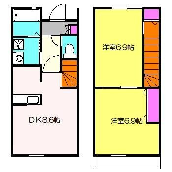 レジデンス向ヶ丘の間取り