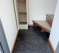 きれいな玄関です