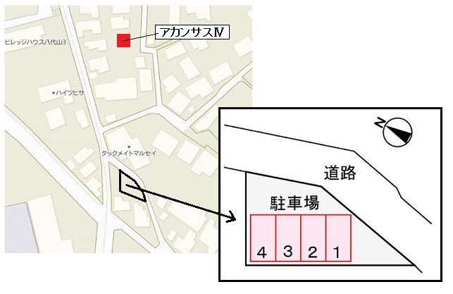 アカンサスⅣの区画図