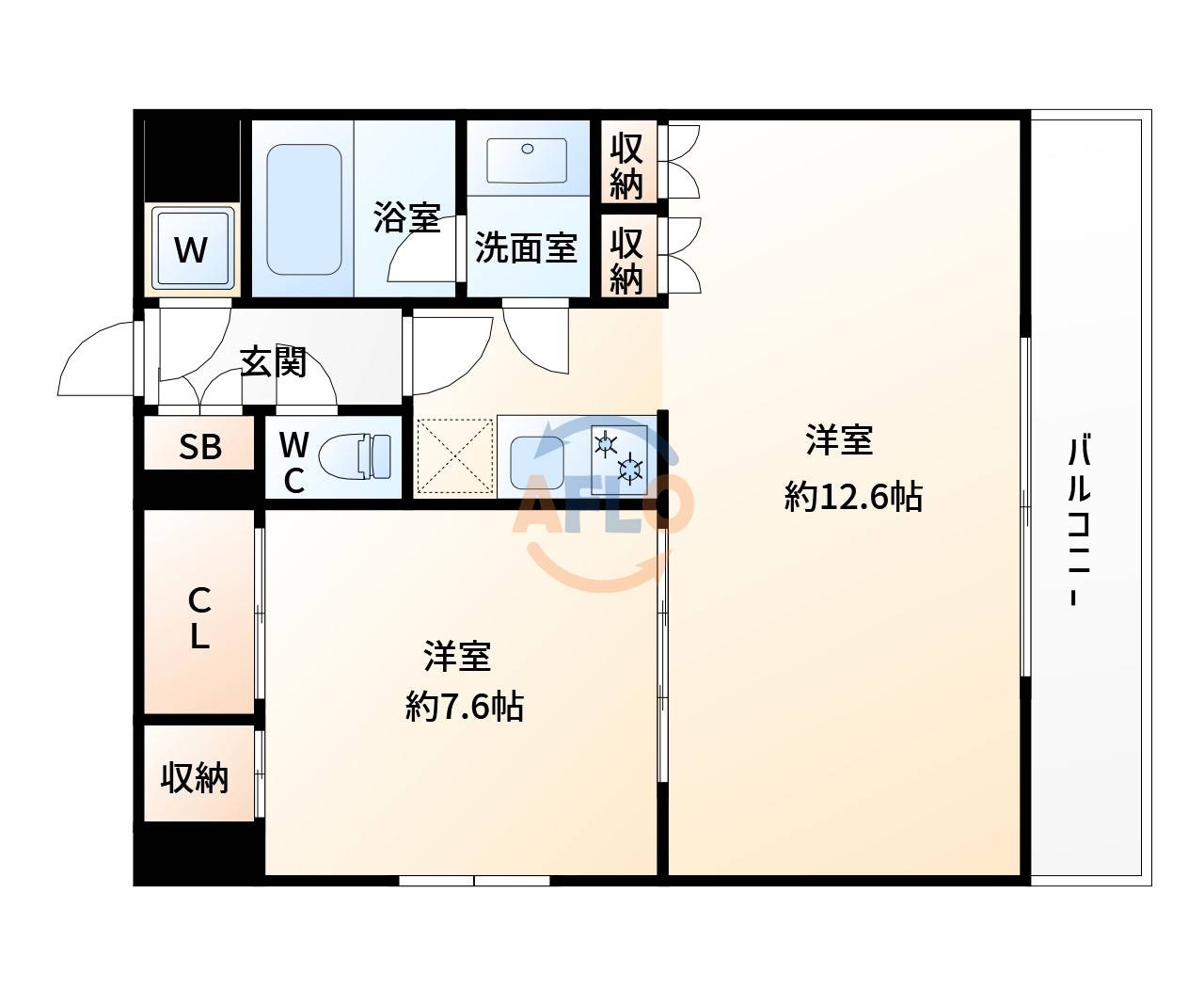 レジディア江坂の間取り|レジディア江坂　間取り