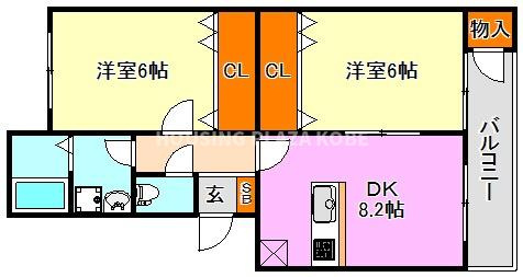 ときわ塩屋レクランの間取り