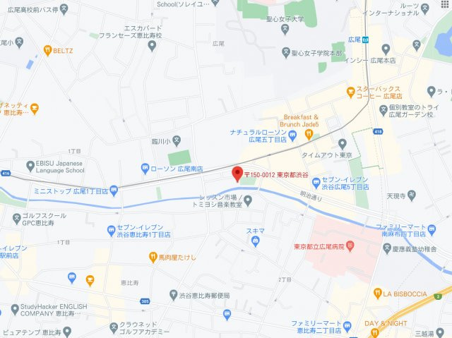 長谷部第10ビルの地図