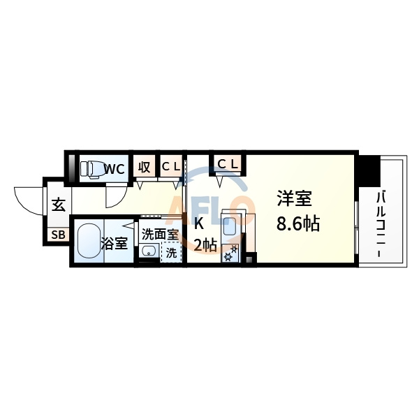ルミナス上新庄の間取り|ルミナス上新庄　間取り
