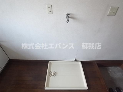 【洗面所】 | 石川ハイツ | 脱衣スペースもあります
