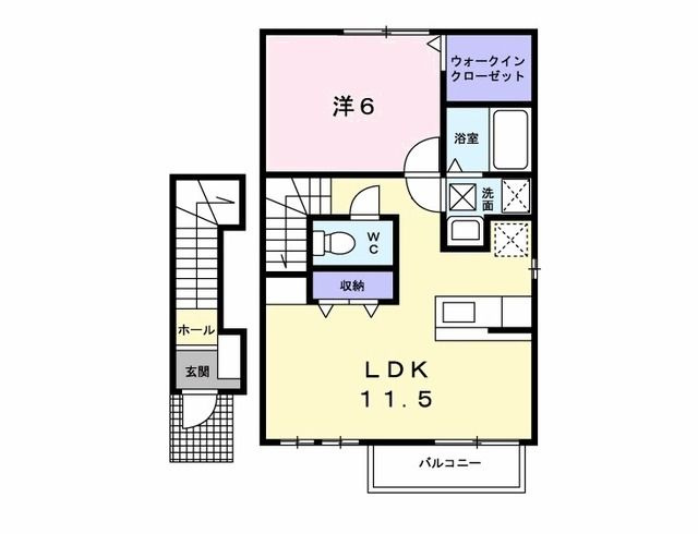 フローラの間取り