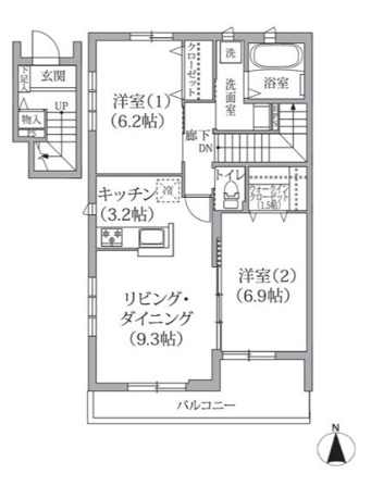 ハイネス深沢　B棟