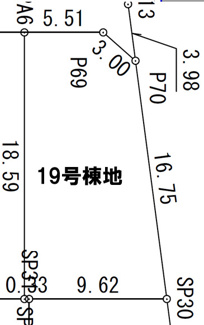 【土地図】 | SORATE鴻巣市天神第6期【建築条件無し売地】