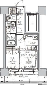 イノバス名駅クロスの間取り