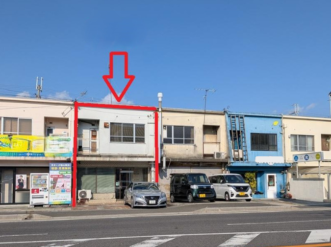 草津市南笠東２丁目の店舗事務所の外観