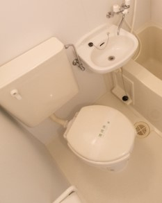 Mアパートメントのトイレ