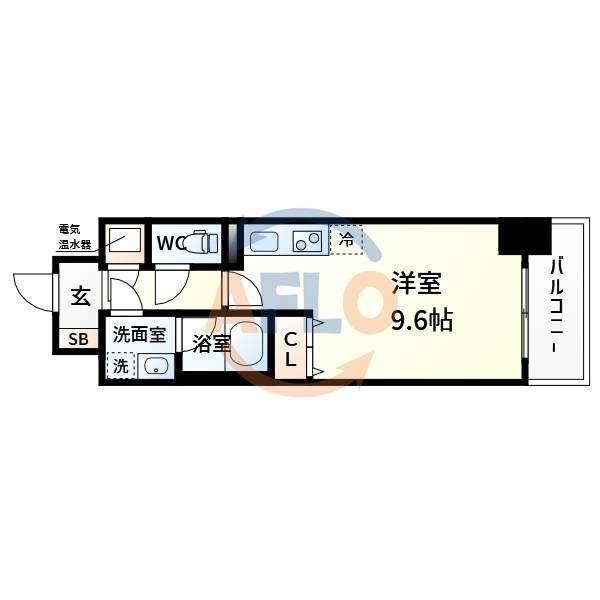 グレンパーク新大阪Ⅱの間取り|グレンパーク新大阪Ⅱ　間取り