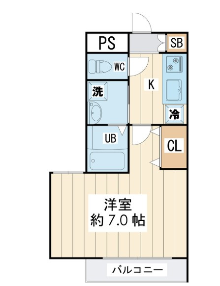 伊藤　M.S　浦安の間取り