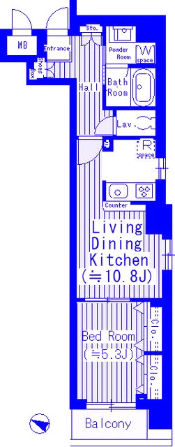 グランパークときわの間取り
