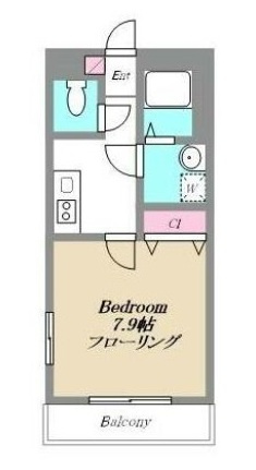ディアコートの間取り|間取りです。