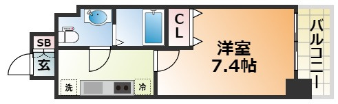ベルトピア門口の間取り