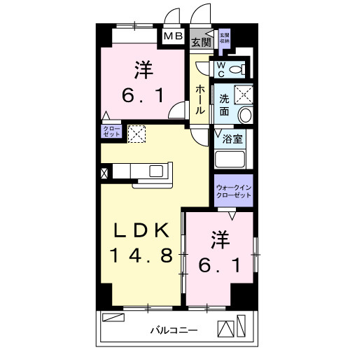アルンドーインディカの間取り