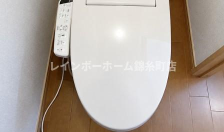 ビラ・ネプチューンB棟のトイレ