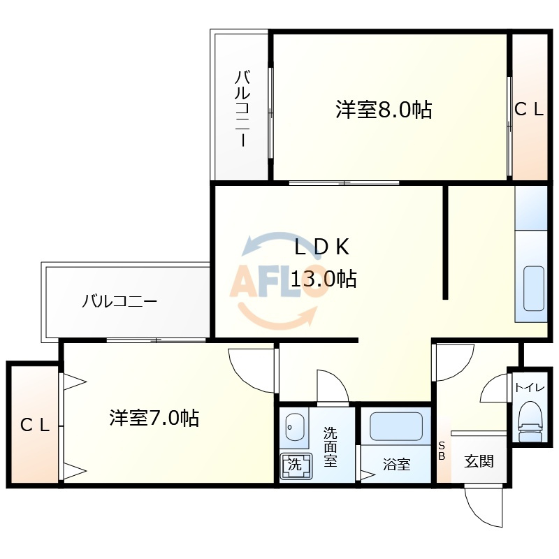 RIPPLU OASISSQUAREの間取り|RIPPLU OASISSQUARE　間取り