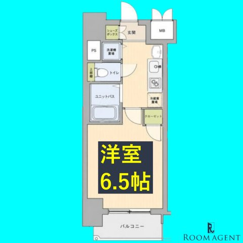 ライジングコート瑞穂通の間取り