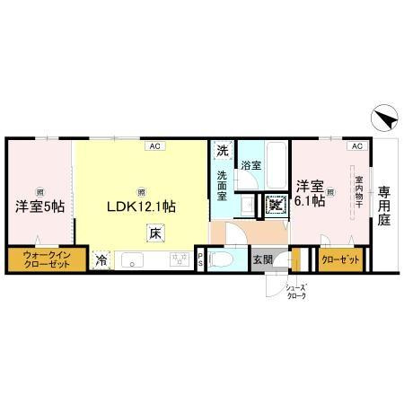 【間取り】 | D-ROOM山田東4丁目PJ